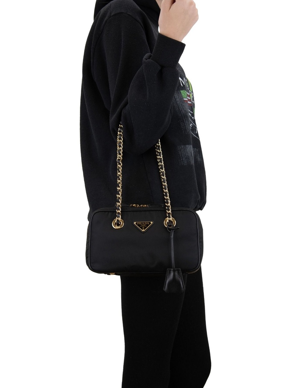 PRADA Bauletto Two Handle Bag - AUTHENTIC!